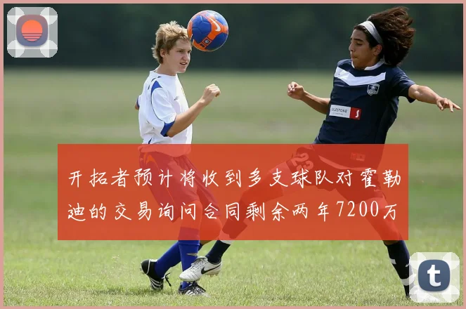 开拓者预计将收到多支球队对霍勒迪的交易询问合同剩余两年7200万